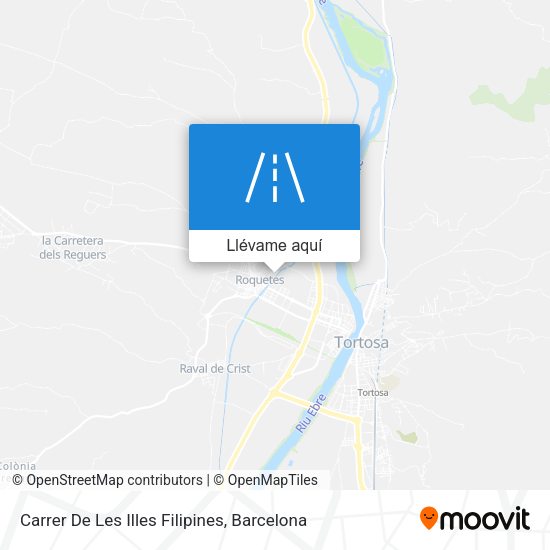 Mapa Carrer De Les Illes Filipines