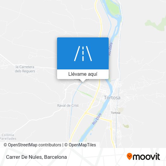 Mapa Carrer De Nules