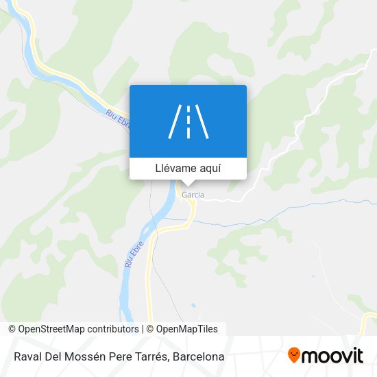 Mapa Raval Del Mossén Pere Tarrés
