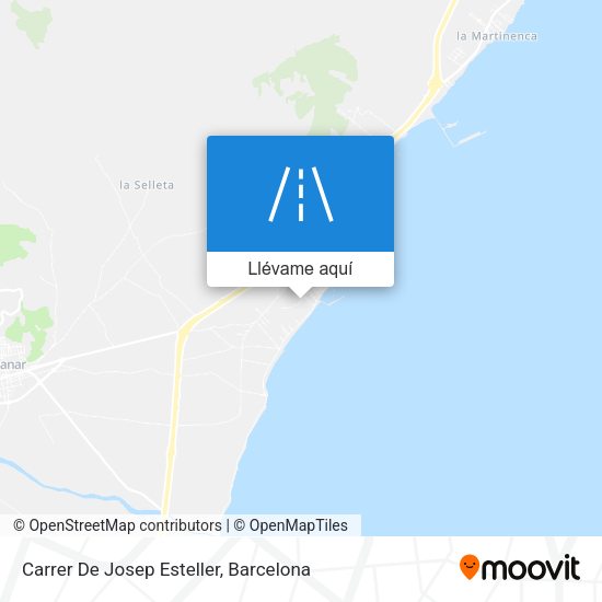 Mapa Carrer De Josep Esteller