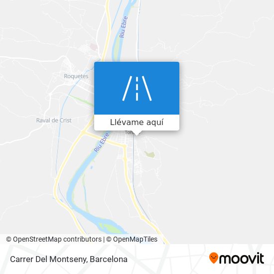 Mapa Carrer Del Montseny