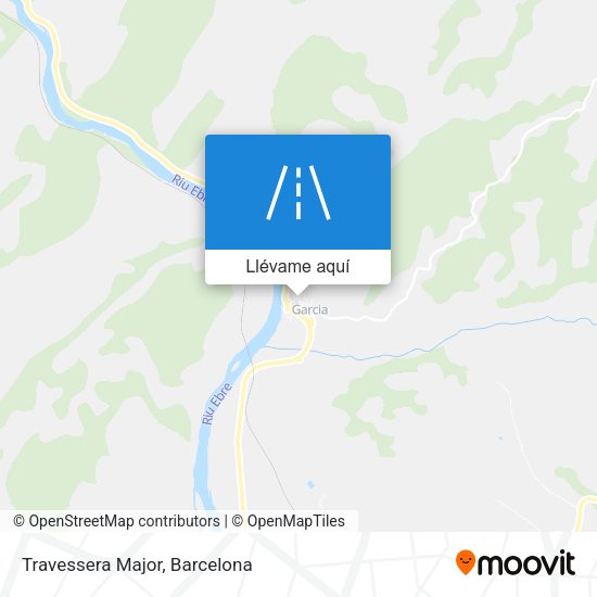 Mapa Travessera Major