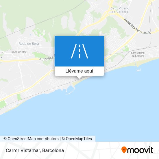 Mapa Carrer Vistamar