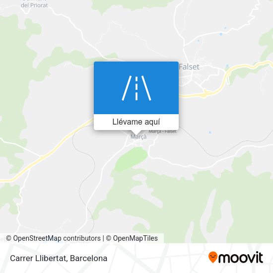 Mapa Carrer Llibertat