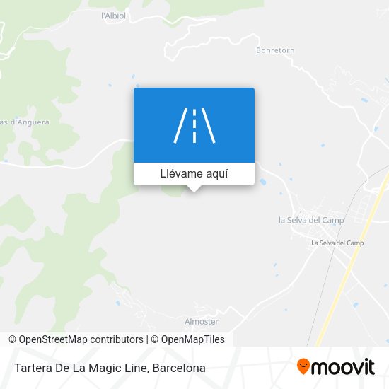 Mapa Tartera De La Magic Line