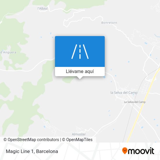Mapa Magic Line 1