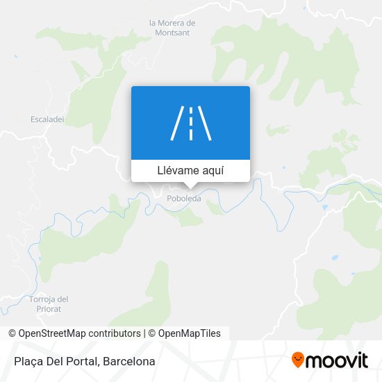 Mapa Plaça Del Portal