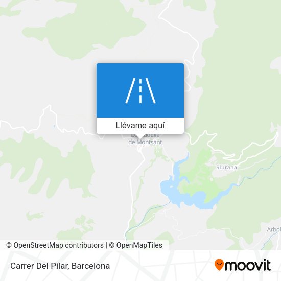Mapa Carrer Del Pilar
