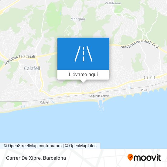 Mapa Carrer De Xipre