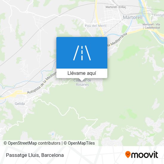 Mapa Passatge Lluis