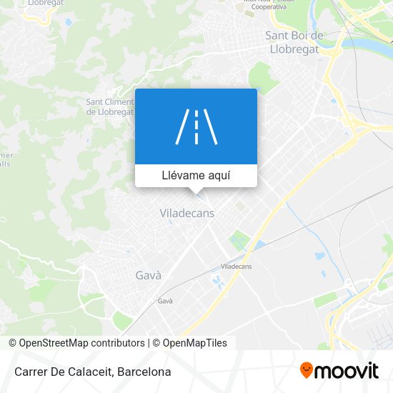 Mapa Carrer De Calaceit