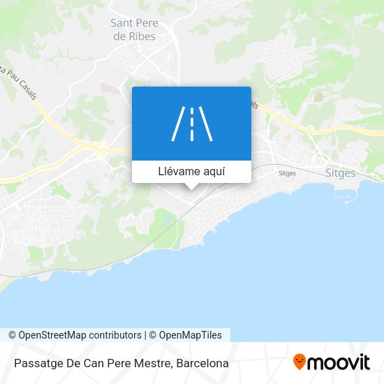 Mapa Passatge De Can Pere Mestre