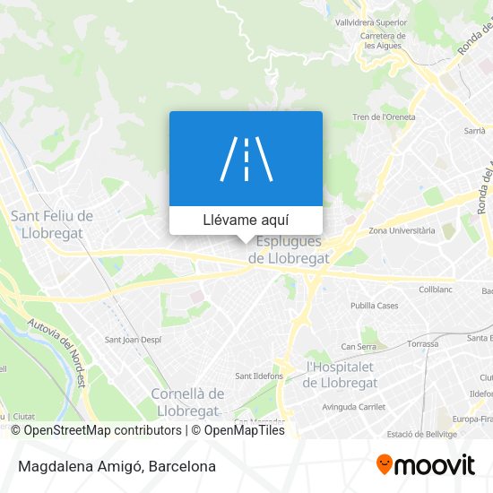 Mapa Magdalena Amigó