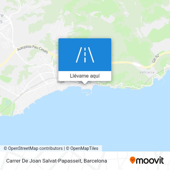 Mapa Carrer De Joan Salvat-Papasseit