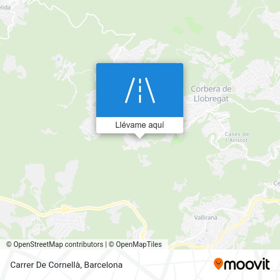 Mapa Carrer De Cornellà