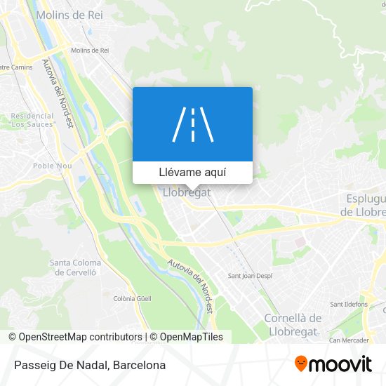 Mapa Passeig De Nadal