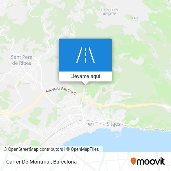 Mapa Carrer De Montmar