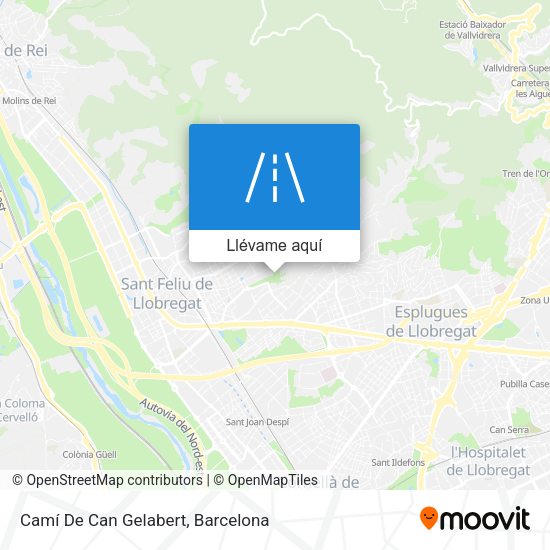 Mapa Camí De Can Gelabert