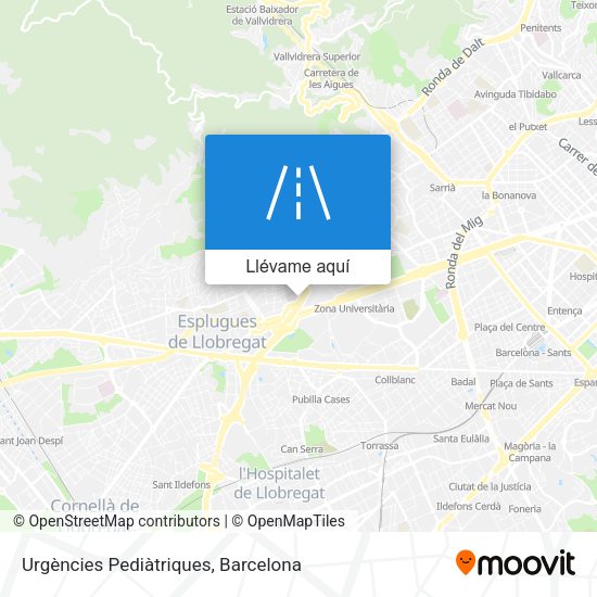 Mapa Urgències Pediàtriques
