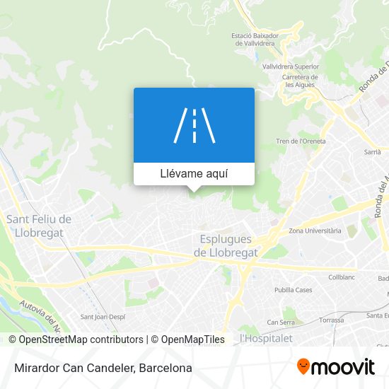 Mapa Mirardor Can Candeler