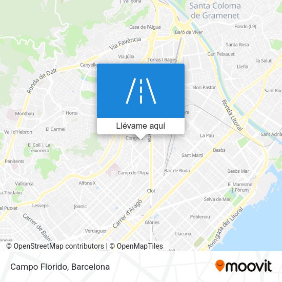 Mapa Campo Florido