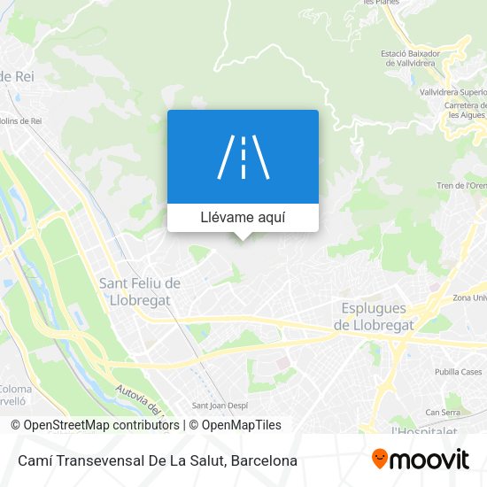 Mapa Camí Transevensal De La Salut