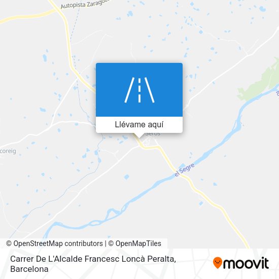 Mapa Carrer De L'Alcalde Francesc Loncà Peralta