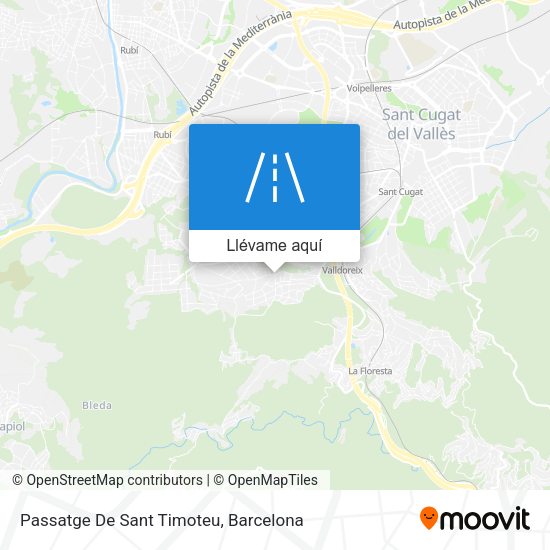 Mapa Passatge De Sant Timoteu