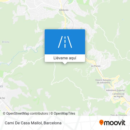 Mapa Camí De Casa Mallol