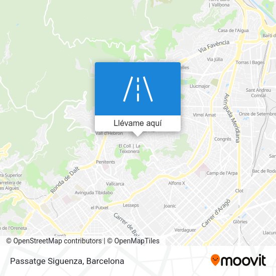 Mapa Passatge Siguenza