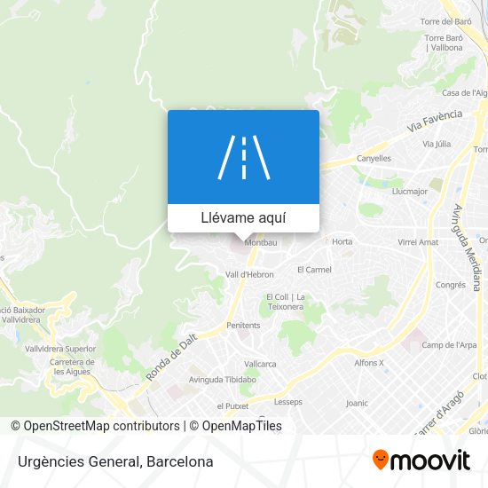 Mapa Urgències General