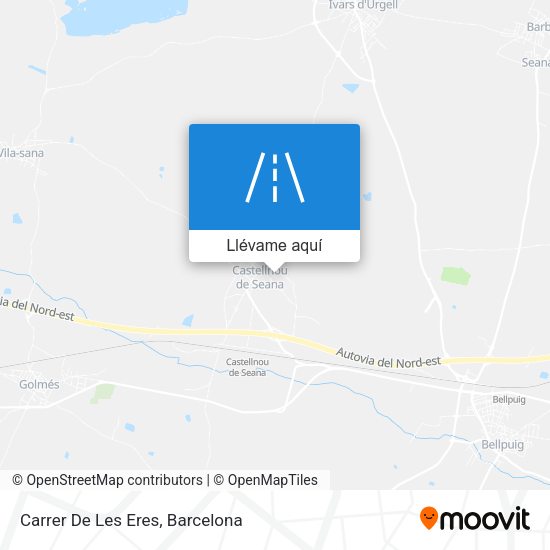 Mapa Carrer De Les Eres
