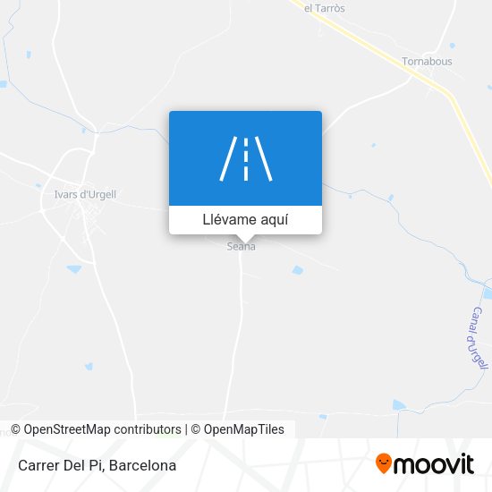 Mapa Carrer Del Pi
