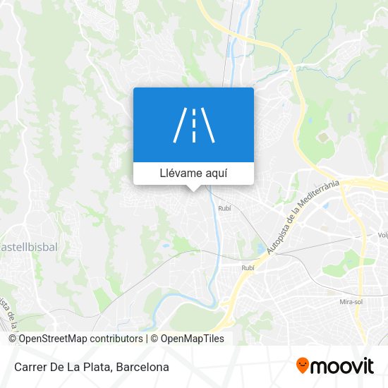 Mapa Carrer De La Plata