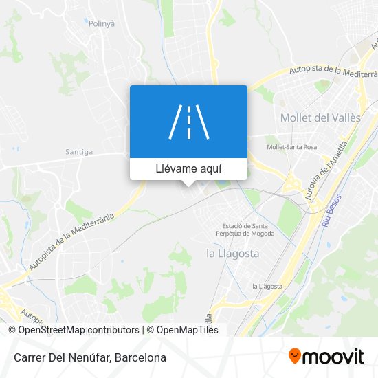 Mapa Carrer Del Nenúfar