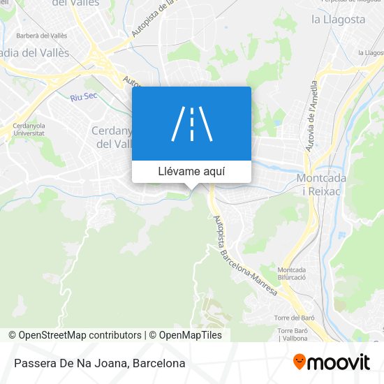 Mapa Passera De Na Joana