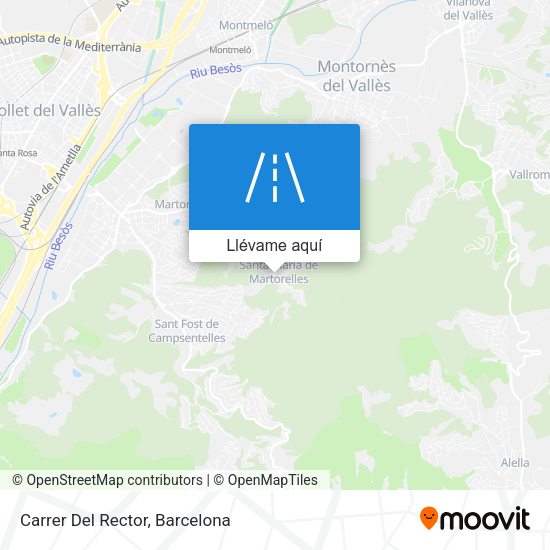 Mapa Carrer Del Rector