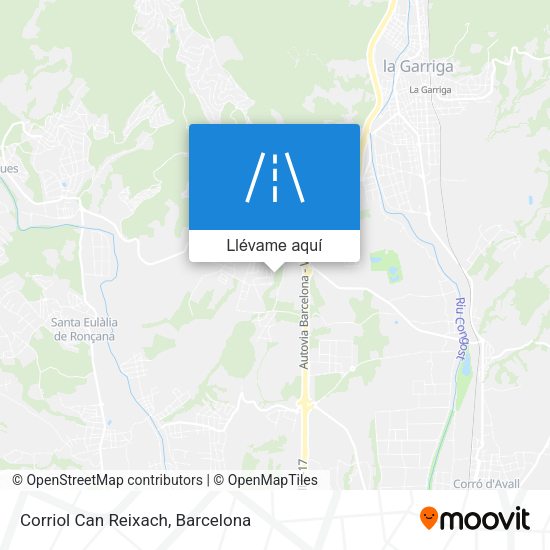 Mapa Corriol Can Reixach
