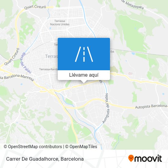 Mapa Carrer De Guadalhorce