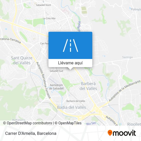 Mapa Carrer D'Arnella
