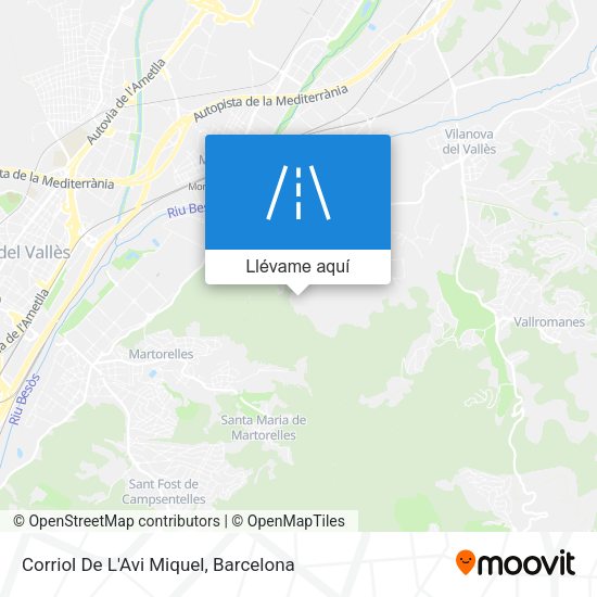 Mapa Corriol De L'Avi Miquel