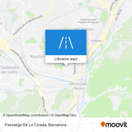 Mapa Passatge De La Civada