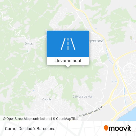Mapa Corriol De Lladó