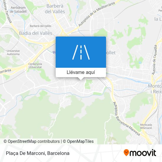 Mapa Plaça De Marconi