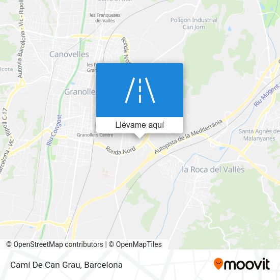 Mapa Camí De Can Grau