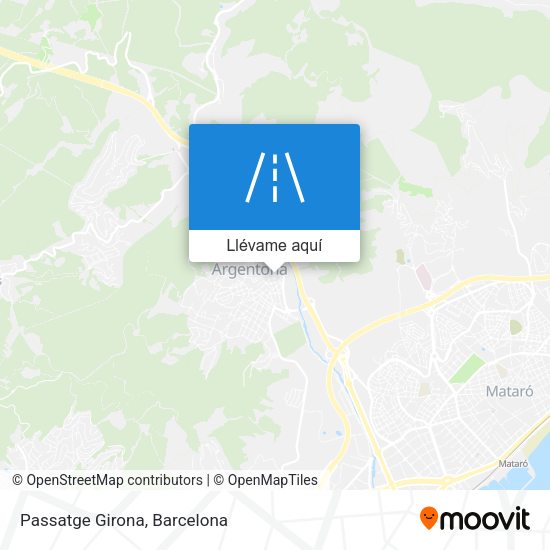 Mapa Passatge Girona