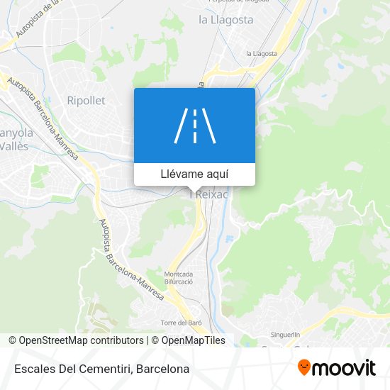 Mapa Escales Del Cementiri