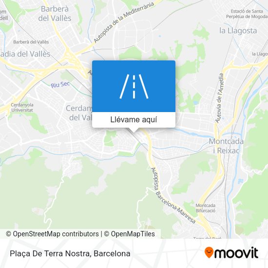 Mapa Plaça De Terra Nostra