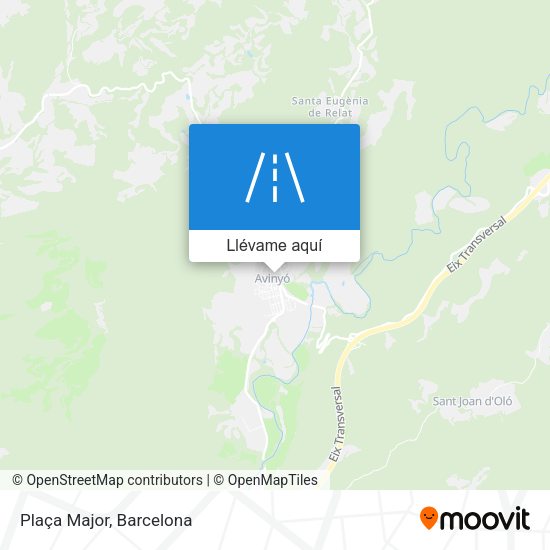 Mapa Plaça Major