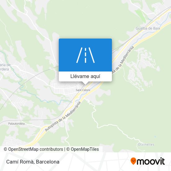 Mapa Camí Romà